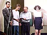 representando a AIPA (esq p/ dir) George Neves, Marcelo Mattiuci, Antoninho Francischinelli, Silvia Czapski