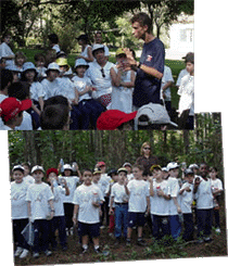 Trilha ecológica: alunos aprendem na prática sobre ecossistemas em Itu