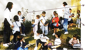 educação ambiental, viveiro, comunicação - programas da AIPA em Itu